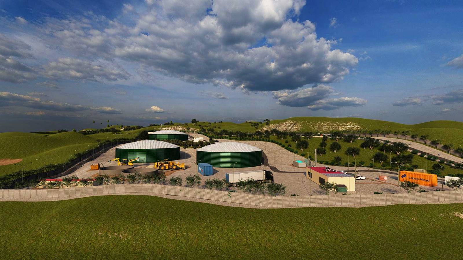 Anaerobic digestion plants in the South